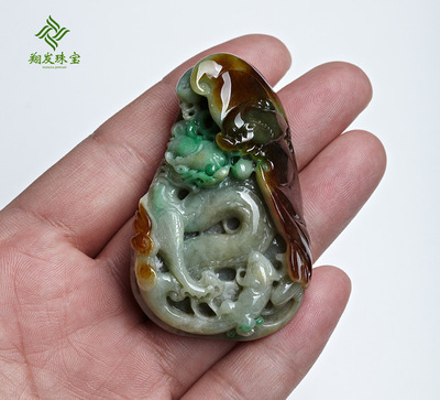 【翔發(fā)珠寶 緬甸玉器 廠(chǎng)家直銷(xiāo) 五彩紅福天降 龍掛件 正品帶證書(shū)】?jī)r(jià)格,廠(chǎng)家,圖片,玉石工藝品,北海市翔發(fā)珠寶-